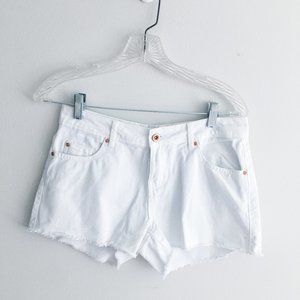 Primark  Cutoff White Denim Jean Shorts